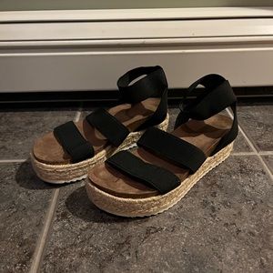 Madden Girl Platform Espadrille Sandals
